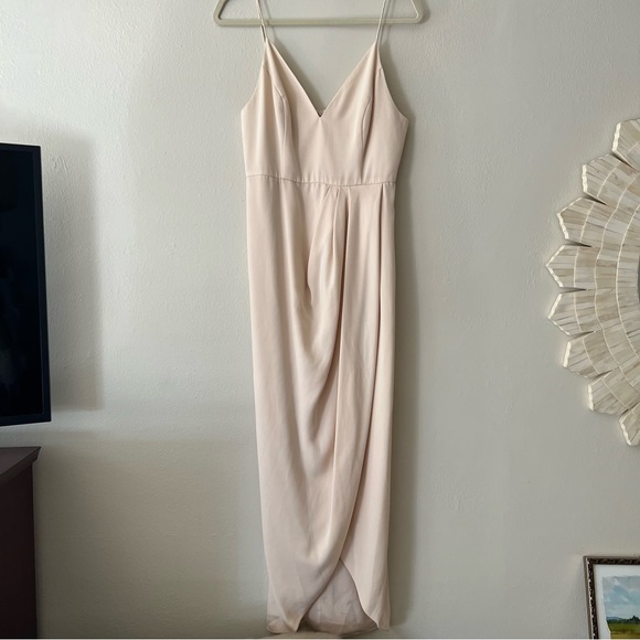 Shona Joy Cocktail Draped Dress - Picture 2 of 4